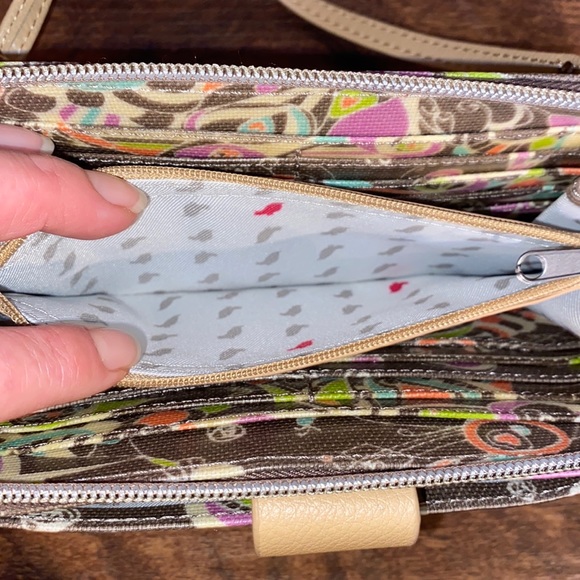 Sakroots | Slate Songbird Artist Circle Crossbody Clutch Purse-NWOT - Picture 13 of 16